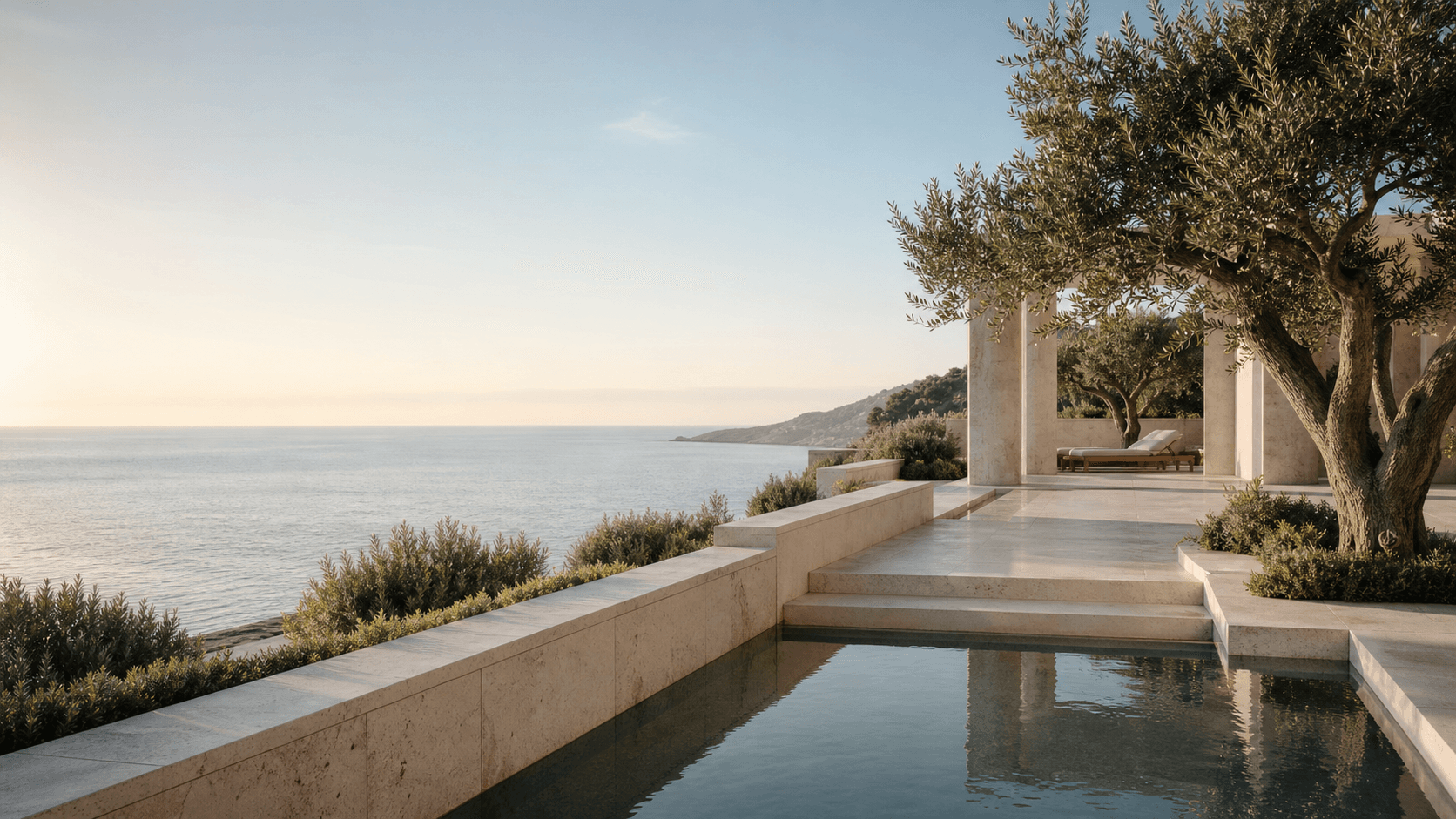 Orizzonte mediterraneo del soggiorno a Corte Relais